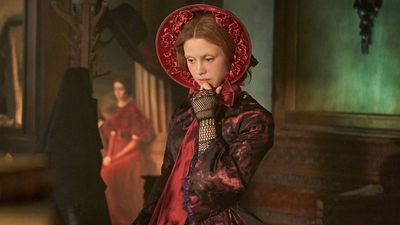 Mia Goth Wore A Sheer Look To The Frankenstein Premiere, But I'm More Distracted By Her Super Dark Tresses