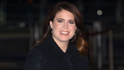 Forget jeans for a moment, Princess Eugenie just wore a holly-green satin skirt for both glamour and comfort