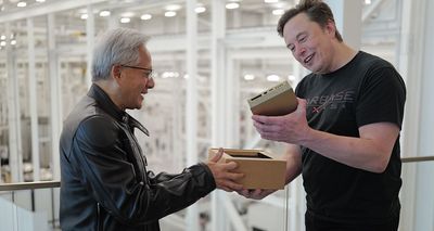 'Imagine delivering the smallest supercomputer next to the biggest rocket': Jensen delivers a DGX Spark to Musk at SpaceX facility but some think the Nvidia launch is little more than a 'PR stunt'