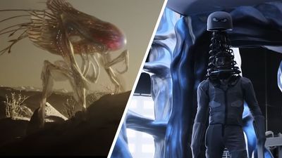 The terrifying Apex Alien in 'Invasion' Season 3 is a lot cuter in real life (video)