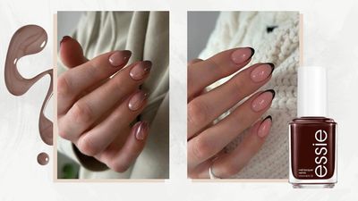 We'll never tire of a brown French tip, especially where these 7 chic looks are concerned