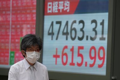 Asian shares swing higher after a wobbly day on Wall Street