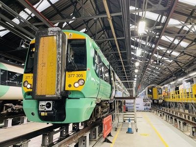 Inside Britain's biggest-ever trains refurb: £100m project to keep 300 London commuter trains on track for another 15 years