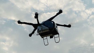 Flying taxis may soon ferry passengers above the congested roadways of Dubai