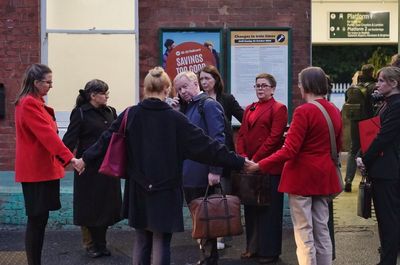 Women activists try ‘citizen’s arrest’ on Anglian Water boss over sewage failures