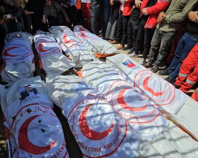 Nursing unions call for UK to back prosecutions for war crimes against health workers