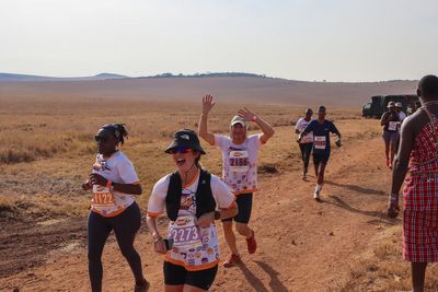 I’ve found the most thrilling way to do a safari – by running a marathon