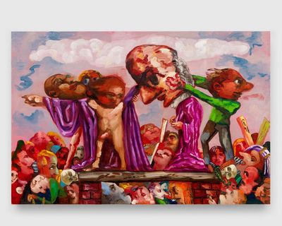 Dana Schutz review – an orgy of gloop from the painter who outraged New York