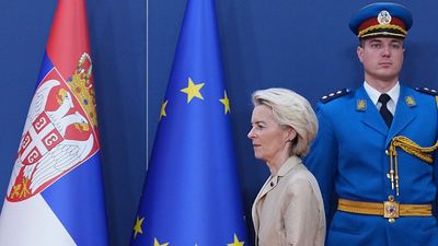 Von der Leyen keeps the door open to EU enlargement on Western Balkans tour