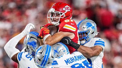 Travis Kelce Had Honest Explanation for the Scared Face He Made While Being Tackled