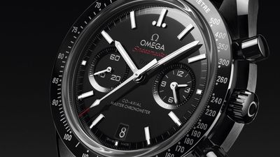 Iconic Omega Speedmaster reimagined in a range of darker hues