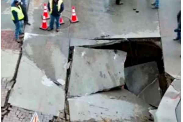 Nebraska resident sues after her comment about a sinkhole gets deleted from mayor’s Facebook page
