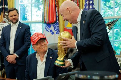 Trump says Infantino would ‘very easily’ move World Cup matches if he asked him to