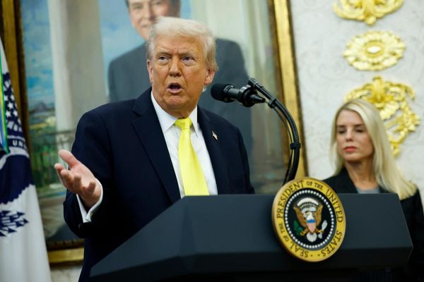 Trump takes credit for already dropping crime rates in press conference