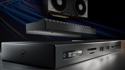 I've never really been sold on the whole external GPU thing, but I can't deny this Thunderbolt 5 eGPU dock is seriously slick, it'll even charge your phone wirelessly