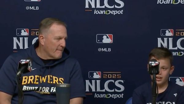 Pat Murphy's Son Austin Laid Out Perfect Reason Why Brewers Can Claw Back Into NLCS
