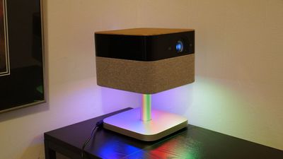 I tested Epson’s top portable projector, and it’s got a fun design but average performance