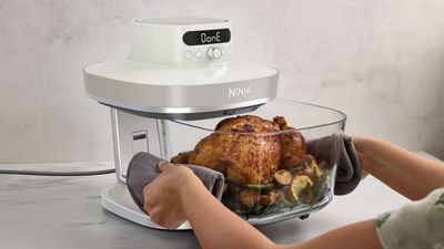 Ninja's new glass air fryer can cook for up to 10 people— meet the Crispi Pro
