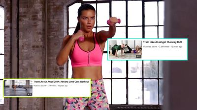 Raise Your Hand If You’ve Ever Fallen Victim To Victoria’s Secret 2010s Workout Videos