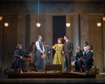 The Seagull review – Caroline Quentin sparkles in sharp, stylish Chekhov