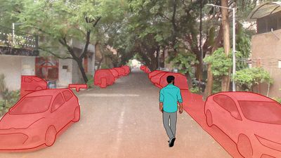 Delhi’s posh colonies show how to privatise public space – one footpath at a time