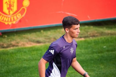 Manchester United wonderkids train with first team before Liverpool clash