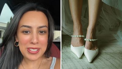 ‘Something ain’t right’: Atlanta woman’s dog chews her Manolo Blahnik wedding shoes after she loses engagement ring. Viewers think it’s a sign