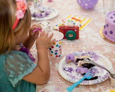 When my daughter eats, it is with joyful abandon. Her behaviour is helping me unlearn toxic standards for women