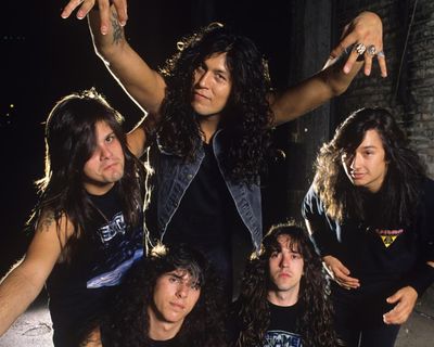 ‘Chuck was breaking beer bottles over his own head’: thrash metal legends Testament on 40 years of mayhem