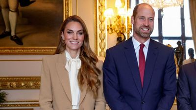 Kate Middleton's caramel suit shows that a dependable fashion formula is key to confidence