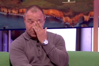 Stephen Graham breaks down in tears live on The One Show