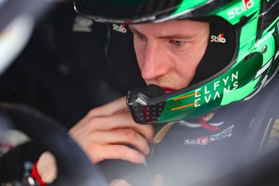Elfyn Evans hit with WRC Central Europe penalty for contact with hay bale
