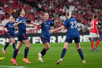Beth Mead and Alessia Russo guide Arsenal to first win of Champions League campaign