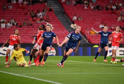 Women's Champions League: Beth Mead and Alessia Russo on target as Arsenal ease past Benfica