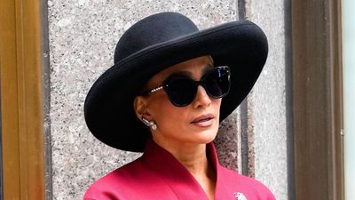 Jennifer Lopez deviates from her usual street style in a striking Dior skirt suit – and shares a brilliant fashion hack