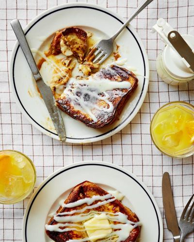 Benjamina Ebuehi’s recipe for peanut butter and banana french toast