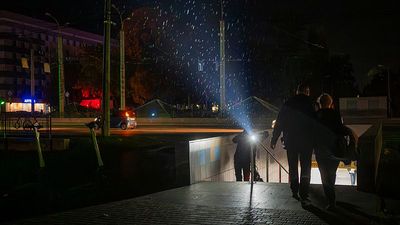 Russia batters Ukraine’s energy grid with drone and missile strikes, officials say