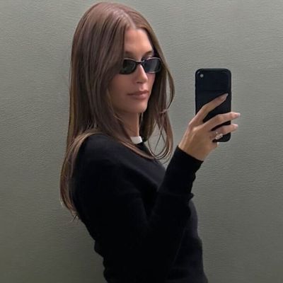 Hailey Bieber Channels a Major Fall 2025 Runway Trend With Vintage Gucci Knee-High Boots