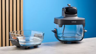 I tested this 360° glass air fryer — it looks like a Ninja Crispi, acts like a Ninja Crispi… but isn’t a Ninja Crispi