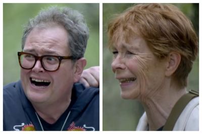 Celebrity Traitors' Celia Imrie makes 'iconic' sexual joke after farting in mission