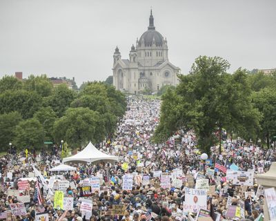 Maga is painting Saturday’s protests as violent treason. Prove them wrong