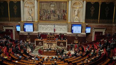 Did teenagers wreak havoc in France's National Assembly?