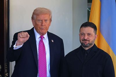 Trump says giving Ukraine Tomahawk missiles could escalate war with Russia as he meets Zelensky at White House