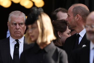 The awkward moment Prince Andrew’s standing with his family was laid bare - months before he was stripped of titles and home