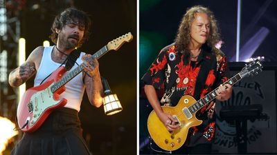 “I’m a big Metallica fan. I’ve seen Kirk playing it over the years and know what a big deal that guitar is”: Biffy Clyro's Simon Neil is a Strat player through and through – but here's why he couldn't say no to Gibson's ‘Greeny’ reissue
