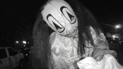 A masked trio terrorizes a Virginia family in Ring doorbell camera footage.