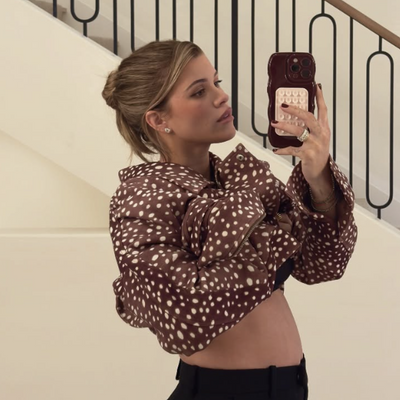 Sofia Richie Grainge Hard-Launches Her Second Pregnancy in a $700 Jacket From Her New Fashion Brand, SRG