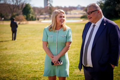 White House’s Karoline Leavitt and Stephen Cheung say ‘Your mom’ when asked who suggested Hungary for Putin-Trump meeting