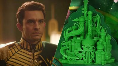 Jonathan Bailey hard launches his newest love: The ‘Wicked: For Good’ popcorn bucket