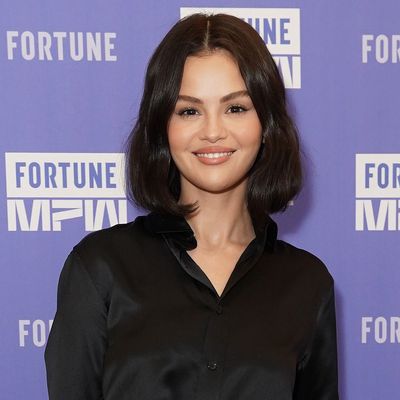 It's Official: Selena Gomez's Black Fall Outfit Is the Power Suit's Chic Little Sister
